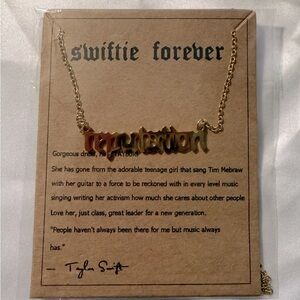 Taylor Swift Reputation Necklace